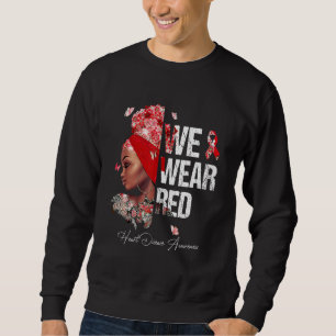 Sudadera Mujeres negras usamos conciencia de la enfermedad