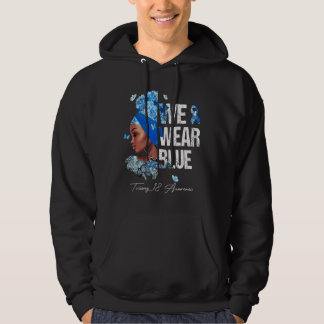 Sudadera Mujeres negras usamos la azul del terror 18 Concie