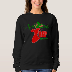 Sudadera Mujeres Negras Vestir Aka Rojo Rosa Para Mujeres C