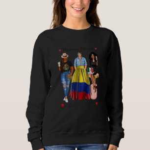 Sudadera Mujeres Negro Mexicano Mujeres Medio Mexicano Colo