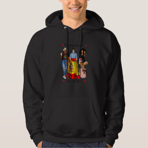 Sudadera Mujeres Negro Mexicano Mujeres Medio Mexicano Espa