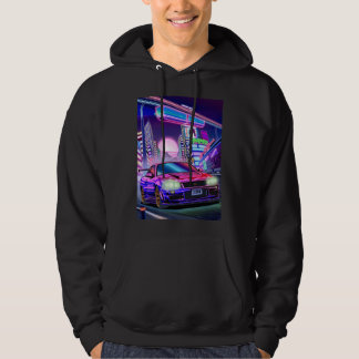 Sudadera Mujeres Nissan Skyline Gt-R34 Vaporwave