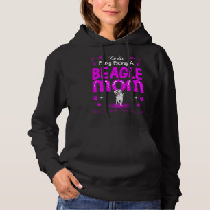 Sudadera Mujeres Ocupadas siendo Mamá de Beagle