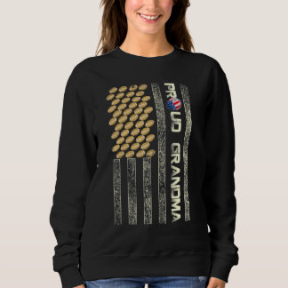 Sudadera Mujeres orgullosas de su abuelo, madre norteameric