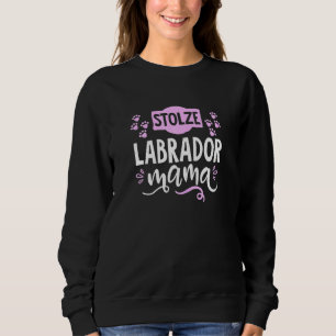 Sudadera Mujeres Orgullosas Labrador Mama Portadoras De Per