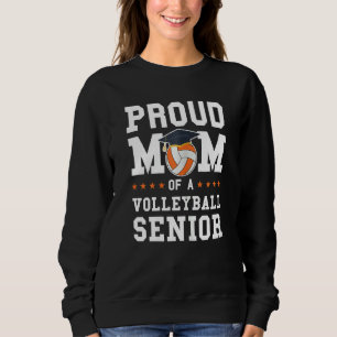 Sudadera Mujeres Orgullosas Mamá De Un Voleibol Senior De V