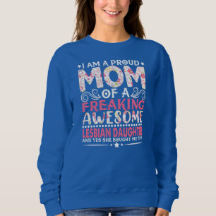 Sudadera Mujeres Orgullosas Mamá del Día de la Madre Hija