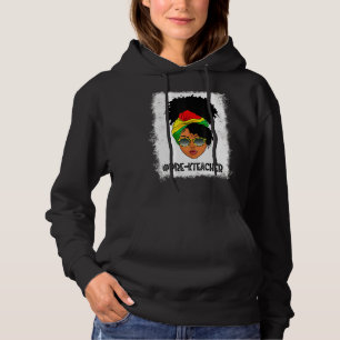 Sudadera Mujeres orgullosas preescolares Afro Messy Bun Bla