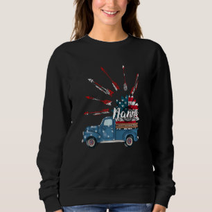 Sudadera Mujeres Patrióticas 4 De Julio Camión Camión Giras