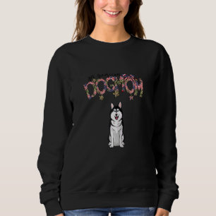 Sudadera Mujeres Perromamá Americana Husky Siberiano Americ