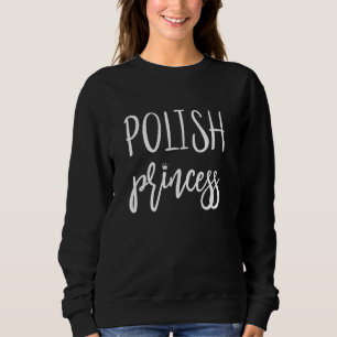 Sudadera Mujeres polacas divertidas Princesa polaca Amo Pol