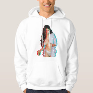 Sudadera Mujeres Presentes Especiales Mia Khalifa Glitched