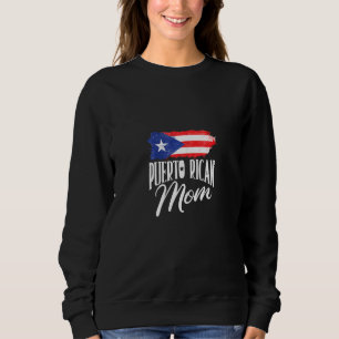 Sudadera Mujeres Puerto Rico Gráfico Mujeres Niñas Madres P