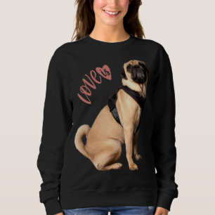 Sudadera Mujeres Pug Men Pug Mom Dad Life Love Dog Mascota