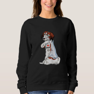 Sudadera Mujeres que amo a mamá Tattoo Kooikerhondje Mamá P