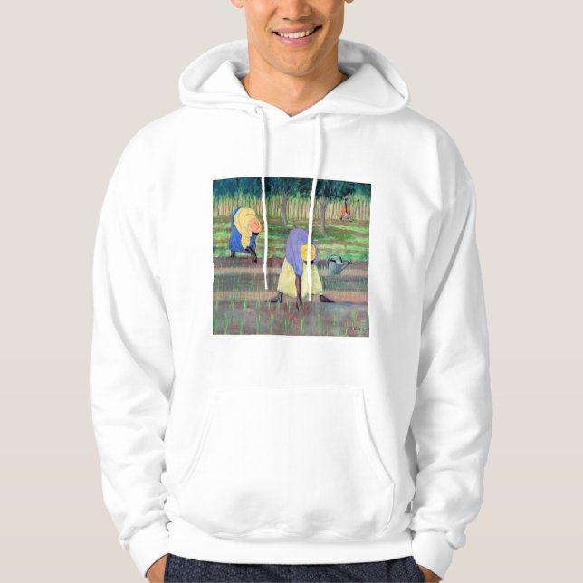 Sudadera Mujeres que cultivan un huerto 2005 (Anverso)