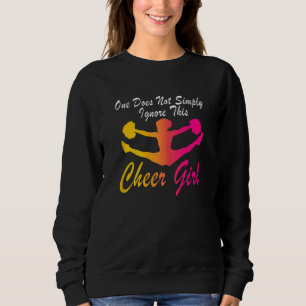Sudadera Mujeres que uno no ignora simplemente al chica ale