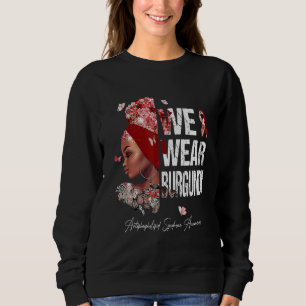 Sudadera Mujeres que usamos síndrome de borgoña antifosfolí