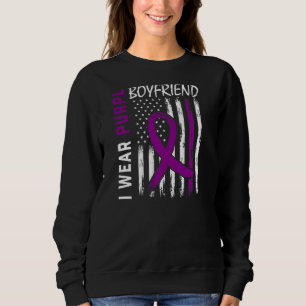 Sudadera Mujeres Que Uso Púrpura Para Mi Novio Epilepsy Awa