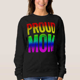 Sudadera Mujeres queer Orgullosas Mamá Lesbiana Lgbtq Orgul