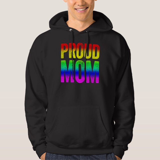 Sudadera Mujeres queer Orgullosas Mamá Lesbiana Lgbtq Orgul (Anverso)