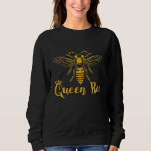 Sudadera Mujeres Reina Abeja Apicultor Apicultura Diseño I