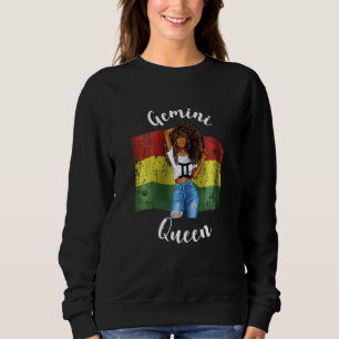 Sudadera Mujeres Reina Boliviana Gemelos Vibraciones Barbad