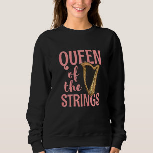 Sudadera Mujeres Reina de las cuerdas Cita para un arpista