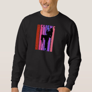 Sudadera Mujeres retro brasileñas Jiu Jitsu Motivational Be