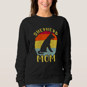 Sudadera Mujeres Retro Pastora Alemana Madre Perro Madre Ma
