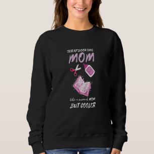 Sudadera Mujeres Scrapbooking Mamá Descartar Libro De Papel