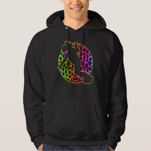Sudadera Mujeres Snowboard Chica Leopard Deportivo de Invie