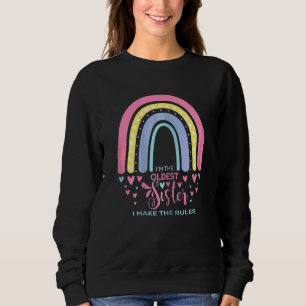 Sudadera Mujeres, soy la hermana mayor, hago la cita de las