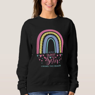 Sudadera Mujeres, soy la hermana mayor, hago la cita de las