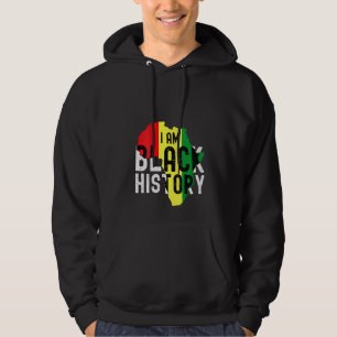 Sudadera Mujeres Soy Mes de Historia Negra Hombres Mujeres