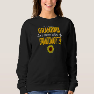 Sudadera Mujeres, soy una abuela afortunada de la nieta