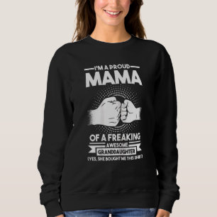 Sudadera Mujeres, soy una orgullosa mamá de la abuela