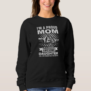 Sudadera Mujeres Soy una orgullosa Mamá de una Hija Madre