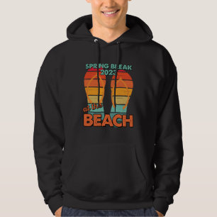 Sudadera Mujeres Spring Break 2023 En La Playa Vintage Cool