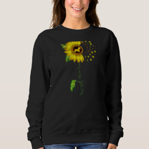 Sudadera Mujeres Sunflower Mejor Madre Perro
