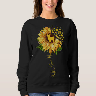 Sudadera Mujeres Sunflower Yorkshire Terrier Mom Dog