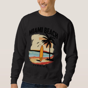 Sudadera Mujeres Surfistas de Miami Beach Florida
