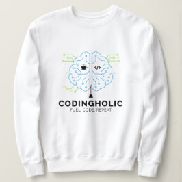 Sudadera Mujeres Tecnología Limpia Cerebro Codificación Grá