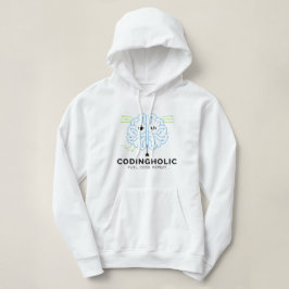 Sudadera Mujeres Tecnología Limpia Cerebro Código Gráficos 