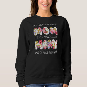 Sudadera Mujeres Tengo Dos Títulos Mamá Y Mimi Abuela