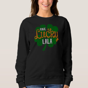 Sudadera Mujeres Un Afortunado Lala St Patricks Day Madre G