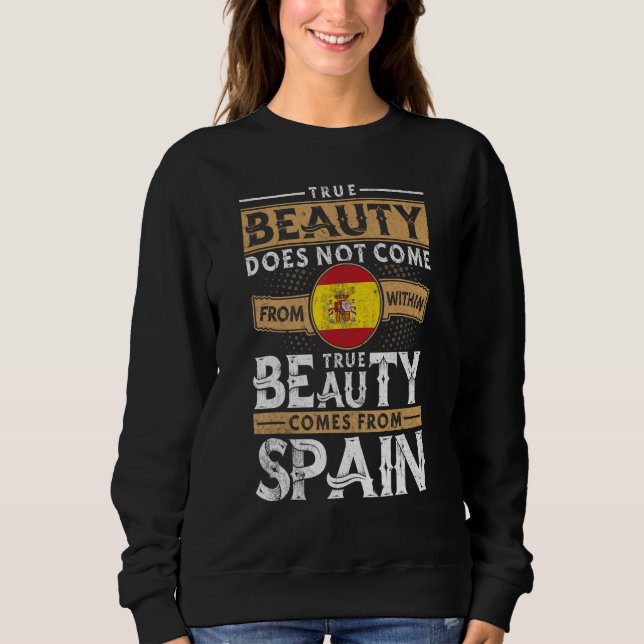 Sudadera Mujeres Y Hombres Españoles (Anverso)