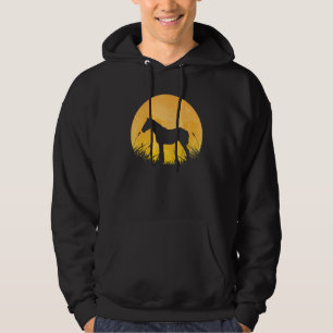 Sudadera Mule Easy Halloween Outfit Donkey Horse Moon Costu