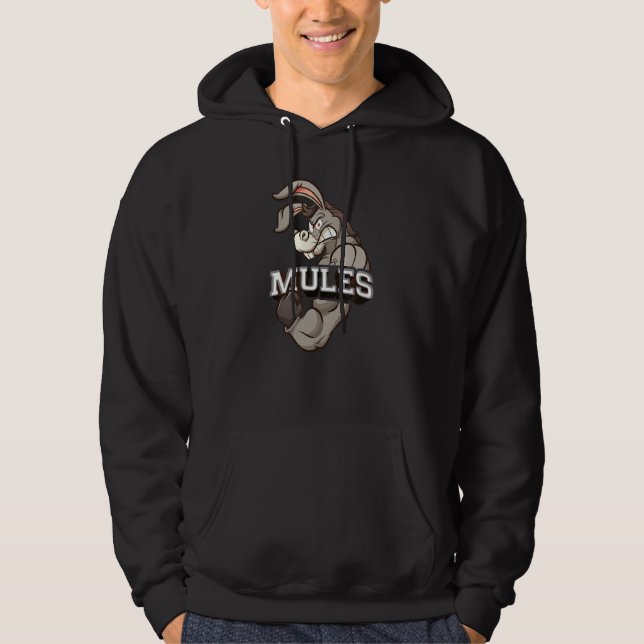 Sudadera Mules Hincha Animal Wildlife Team Supporter Sports (Anverso)