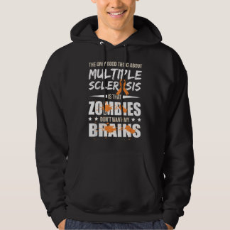 Sudadera Multiple Sclerosis Awareness MS Survivor Zombies W